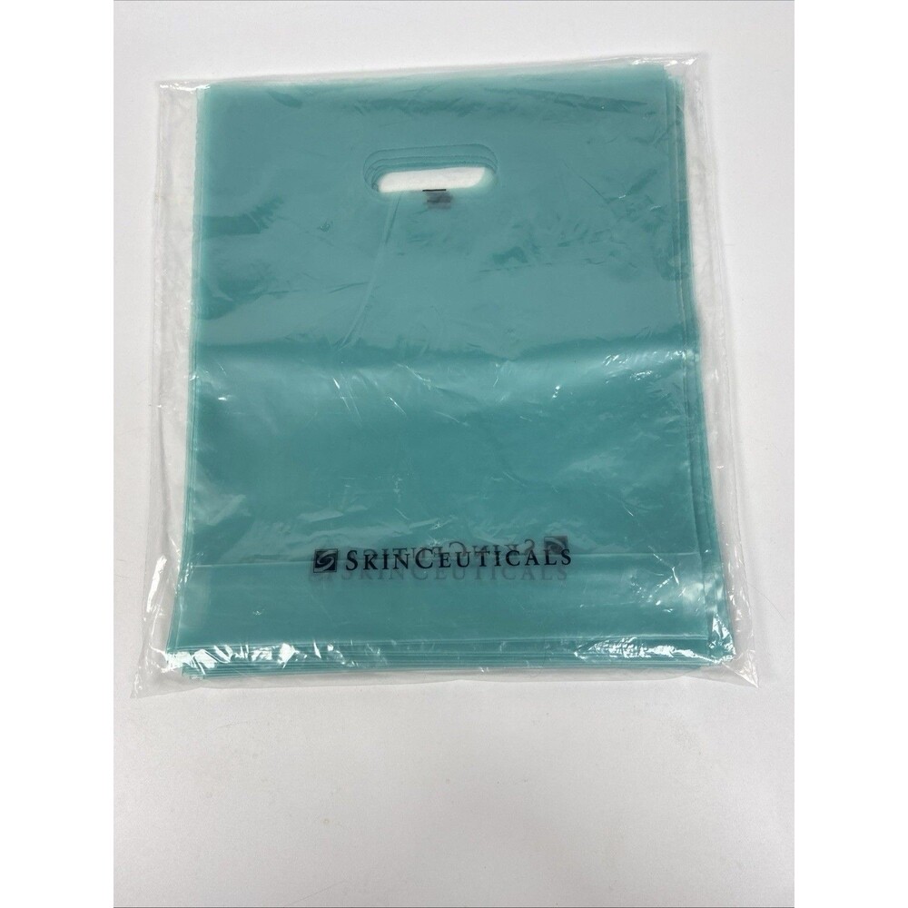 SkinCeuticals 25 Pack Of Merchandise Plastic Shopping Bags With Handle